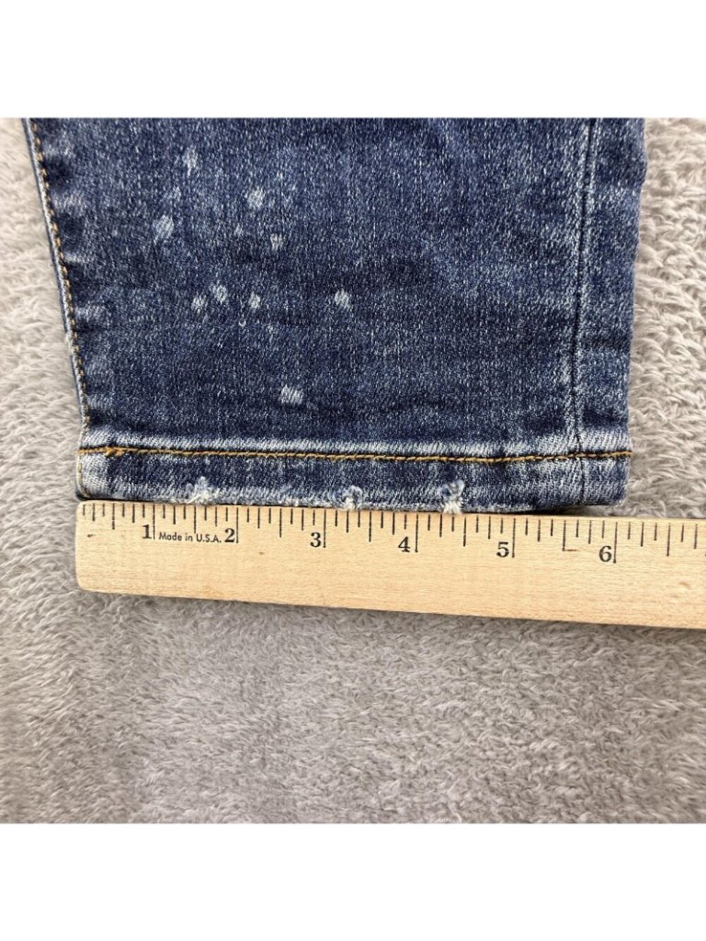 Judy Blue Jeans Womens 3/26 Blue Boyfriend Distressed Stretch Denim JB82346DK - Picture 14 of 16